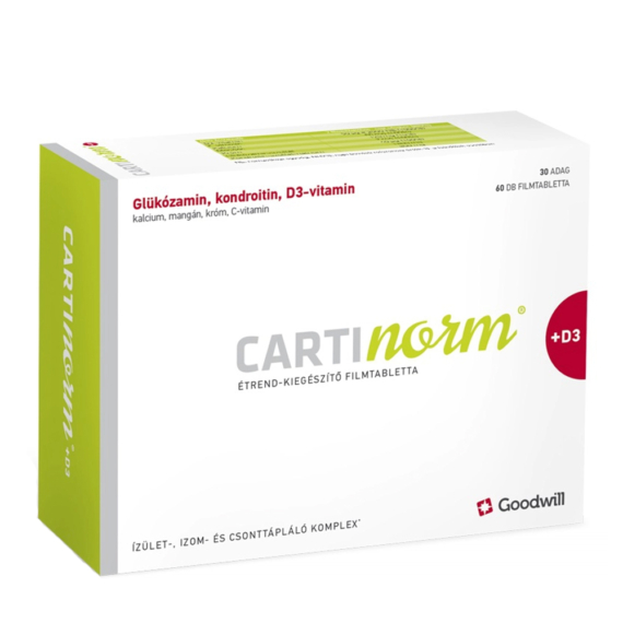 Goodwill Cartinorm+D3-vitamin filmtabletta – 60db