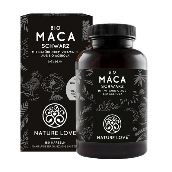 Nature Love Bio Maca (fekete)